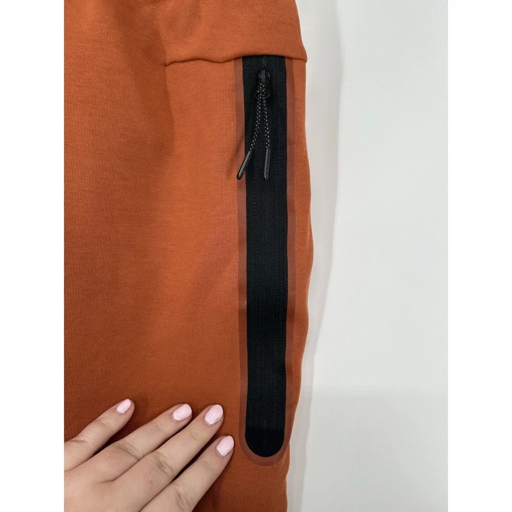 Nike Sportswear Tech Fleece Joggers Pants‎ Sweatpants Burnt Sunrise CU4495-825 L